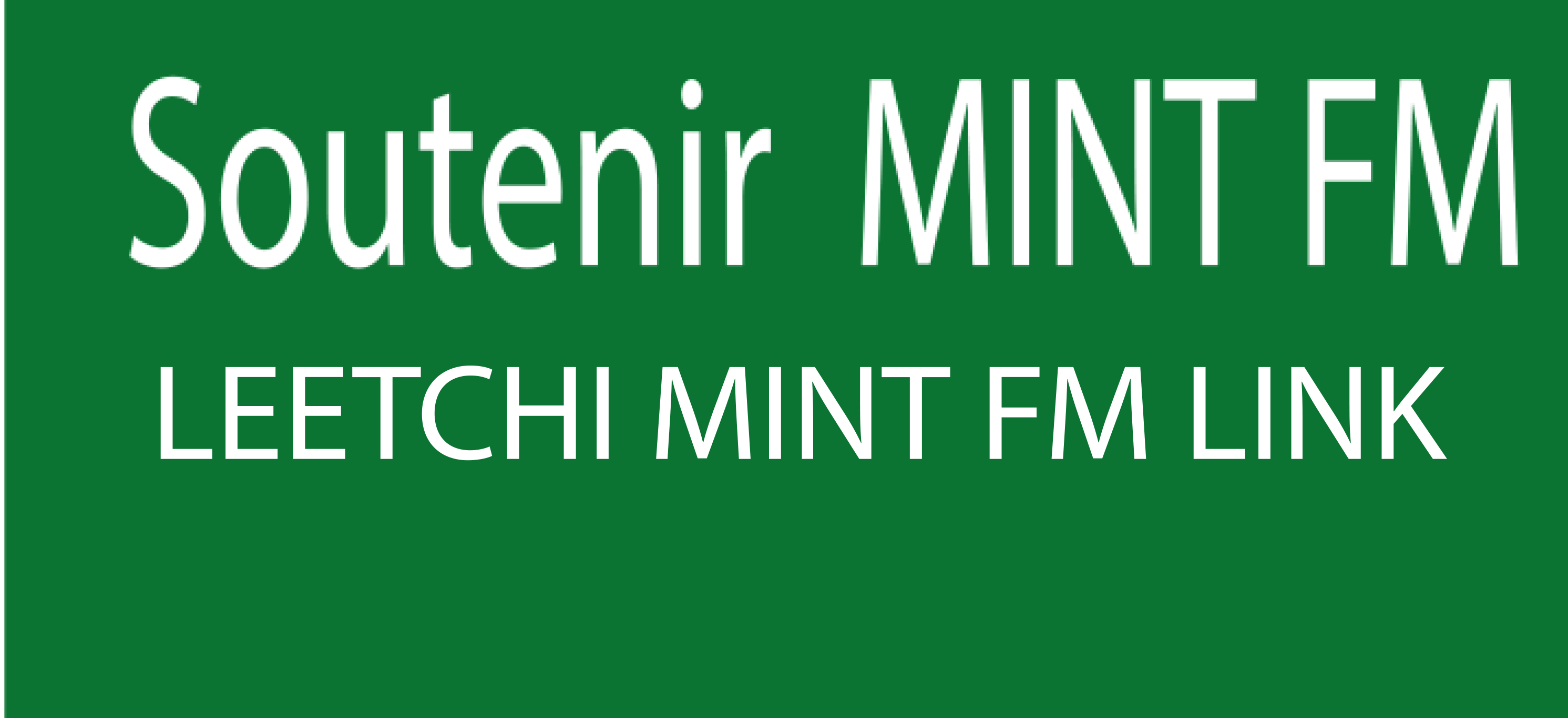 Soutenir MINT FM / Help MINT FM